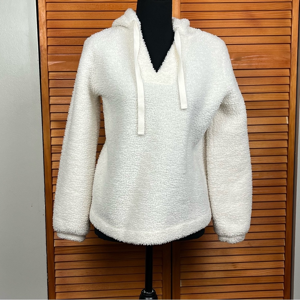 LOFT Soft Cream Sherpa Jacket
